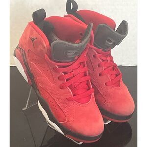 Jordan MVP Kids Boys' Preschool Red Sneakers Mid Top Front Laces Size 13C